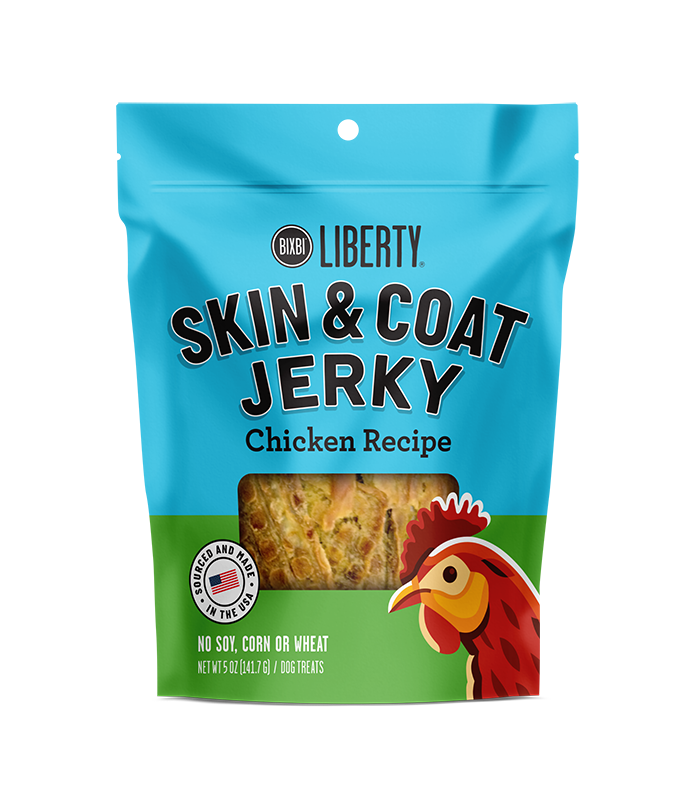 Liberty® Skin & Coat Jerky Treats for Dogs – Chicken Recipe