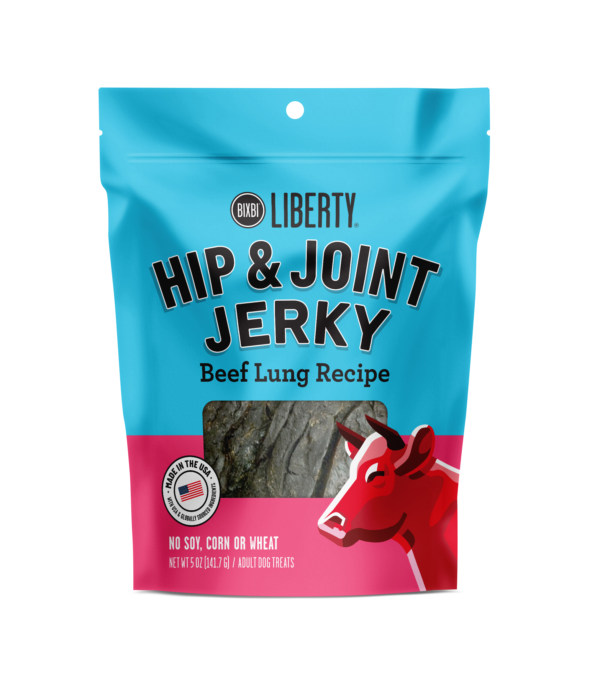 Liberty® Hip & Joint Jerky Treats for Dogs – Beef Lung Recipe
