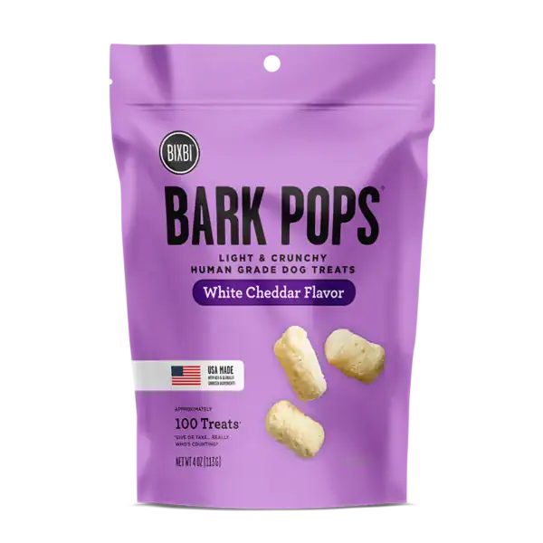 BIXBI® Bark Pops® for Dogs – White Cheddar Recipe