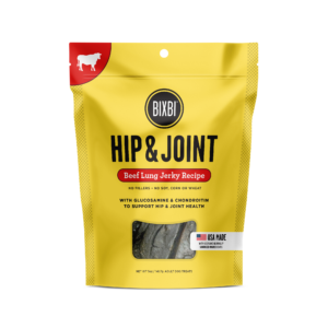BIXBI® Hip & Joint Jerky Treats for Dogs – Beef Lung Recipe