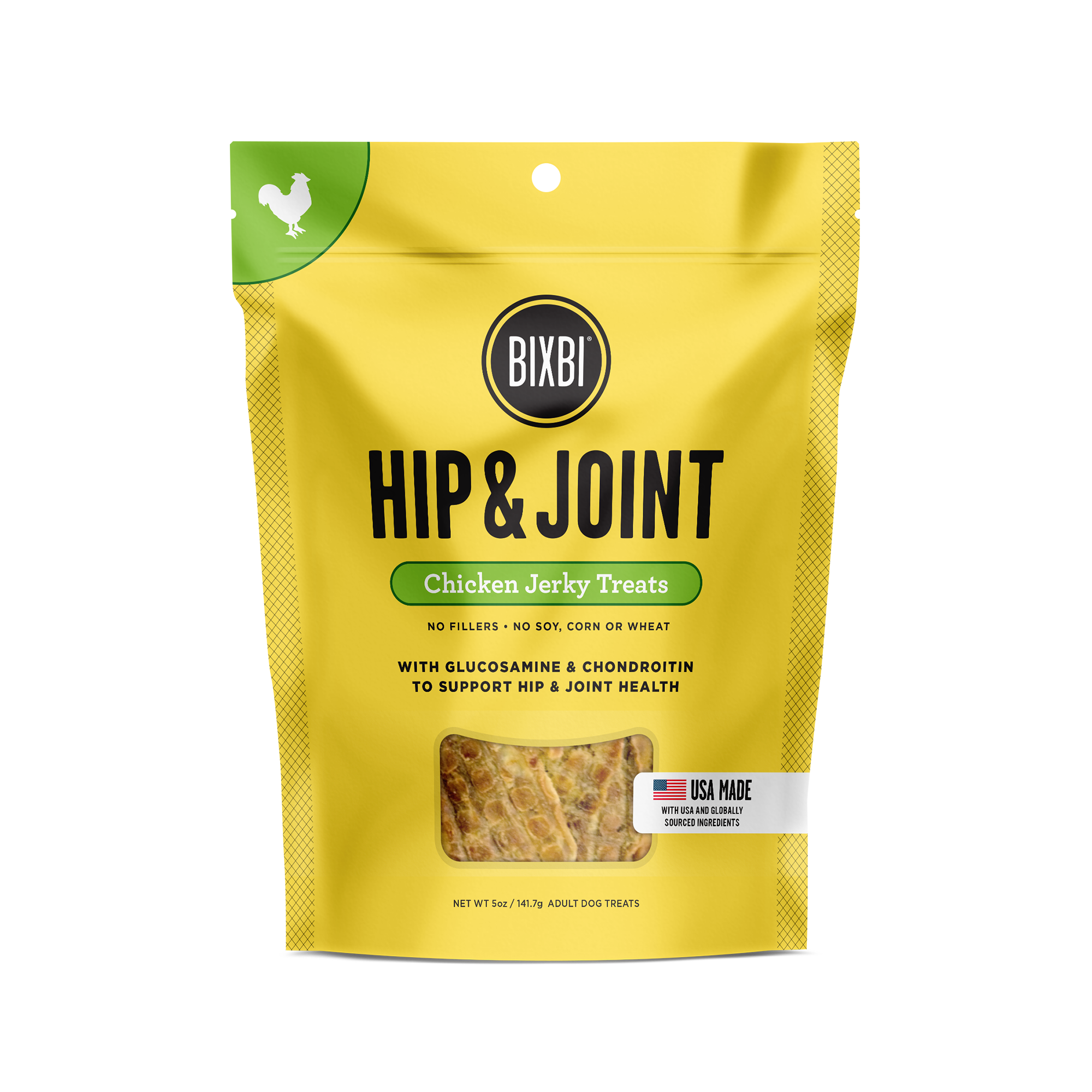 BIXBI® Hip & Joint Jerky Treats for Dogs – Chicken Recipe