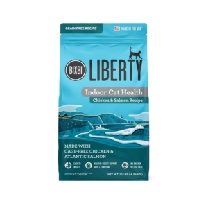Liberty® Dry Food for Cats – Indoor Health Chicken & Salmon Recipe