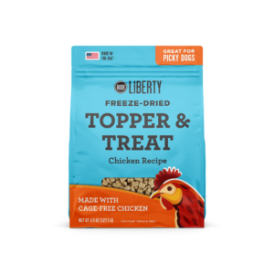 Liberty® Freeze-Dried Topper + Treat for Dogs – Chicken Recipe
