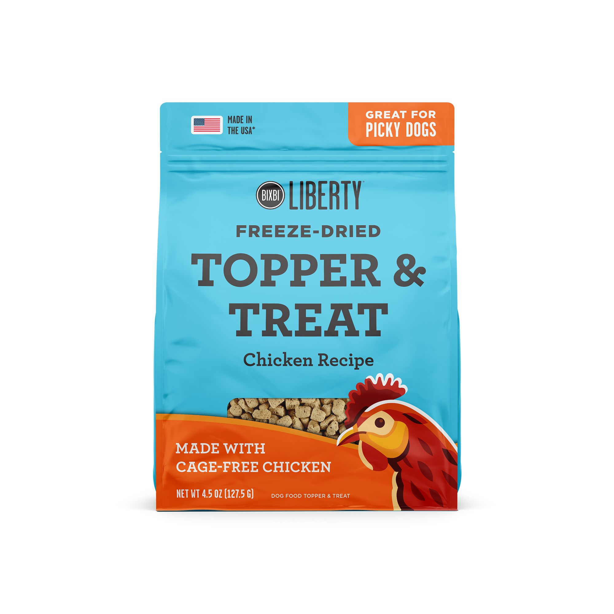 Liberty® Freeze-Dried Topper + Treat for Dogs – Chicken Recipe