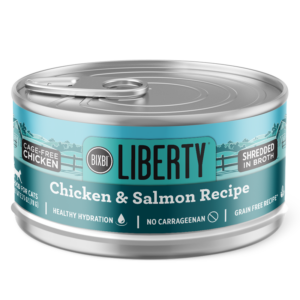 Liberty® Wet Food for Cats – Shredded Chicken & Salmon Recipe