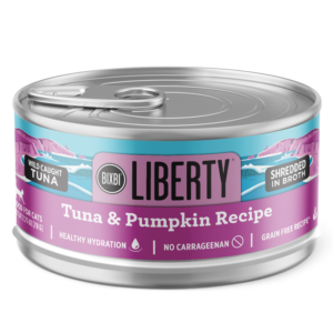 Liberty® Wet Food for Cats – Shredded Tuna & Pumpkin Recipe