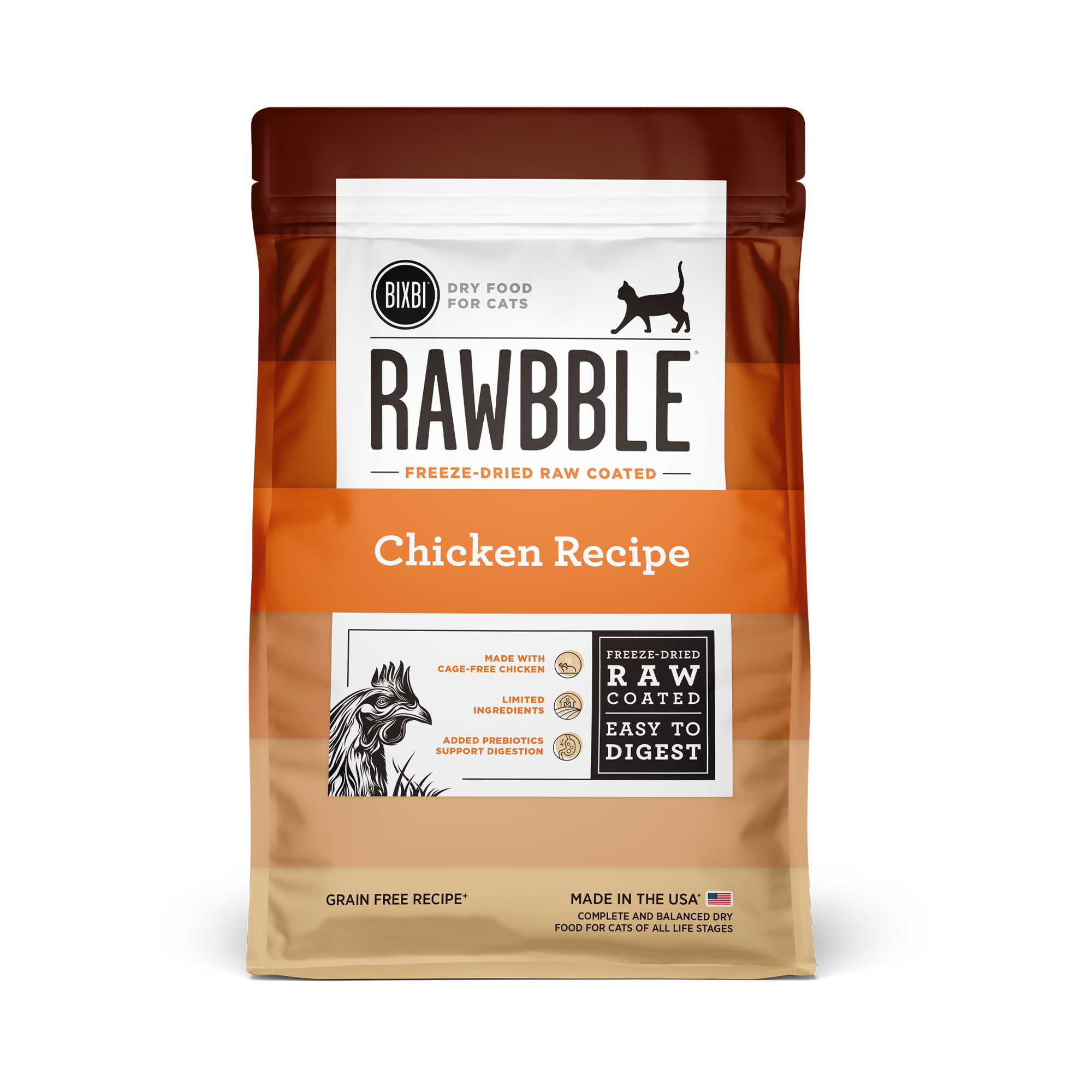 Rawbble® Dry Food for Cats – Chicken Recipe