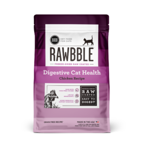 Rawbble® Dry Food for Cats – Digestive Health Chicken Recipe