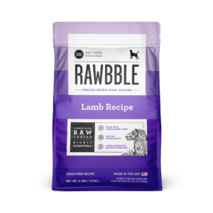 Rawbble® Dry Food for Dogs – Lamb Recipe