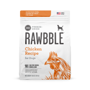 Rawbble® Freeze-Dried Food for Dogs – Chicken Recipe