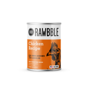Rawbble® Wet Food for Dogs – Chicken Paté Recipe
